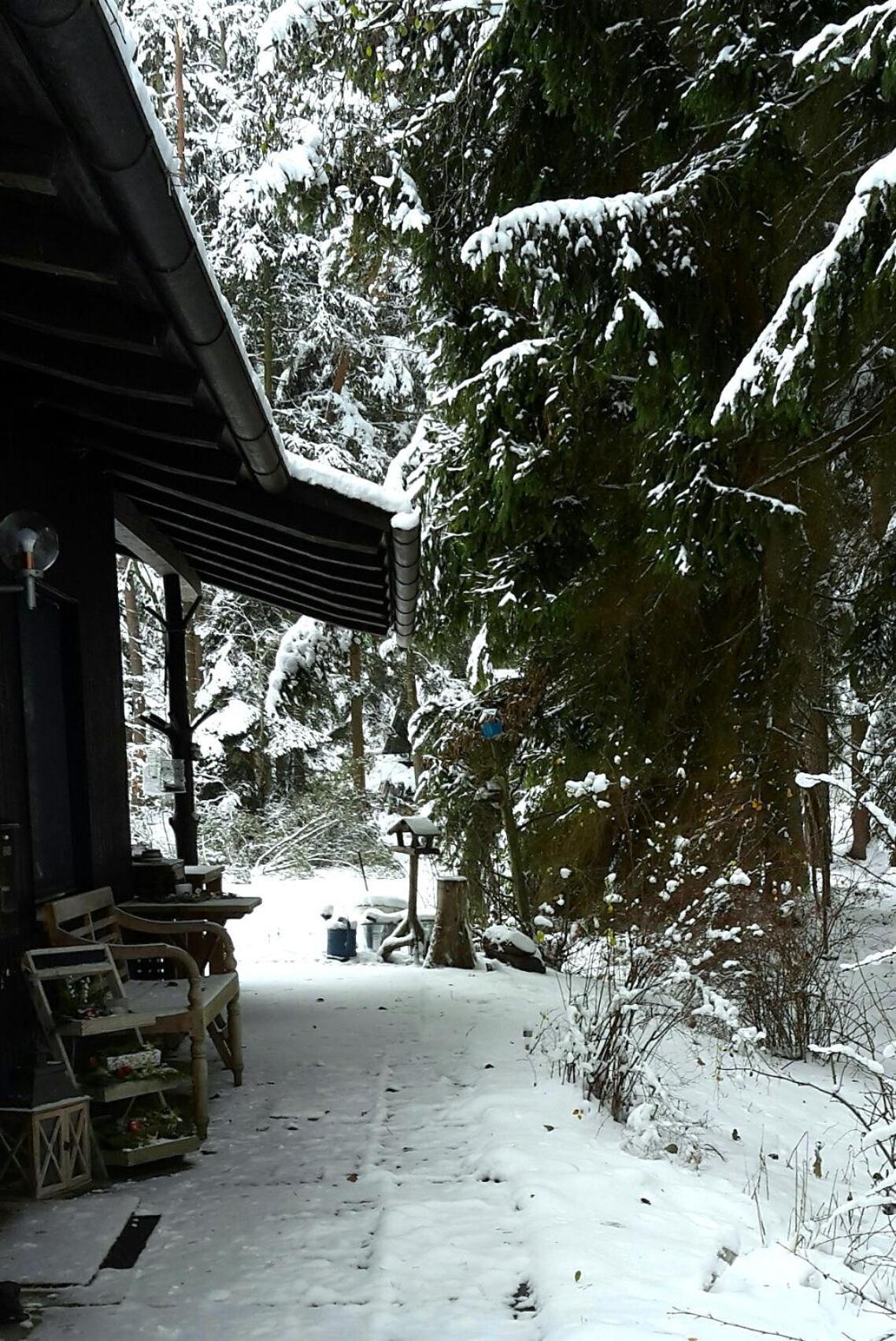 Bungalow Direkt Am See, Mit Eigenem Boot Roding Esterno foto